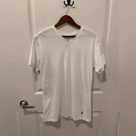 White Men’s Polo T-Shirt - Picture 1 of 2